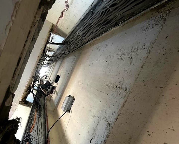 Structured cabling and networking installation
